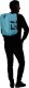 Hama 150845 0461 TORBA KABINOWA Z FUNKCJĄ PLECAKA (RYANAIR) AMERICAN TOURISTER TAKE2CABIN BREEZE BLUE 6