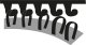 Bosch 10-piece sandpaper set for orbital sander G60, 120, 180 Bosch 2609256B25 4