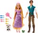 Lalka Barbie Mattel DISNEY ROSZPUNKA I FLYNN RAJTAN ZEST HLW39 WB4 2
