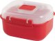 Sistema sistema Mikrowellenbehälter Eckig mit Ventil 525 ml rot 3