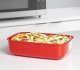 Sistema sistema Mikrowellenbehälter Eckig mit Ventil 525 ml rot 4