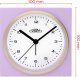 Prim Budzik Prim C01.4430.26 fioletowy pastelowy cichy mechanizm 10 cm . 6