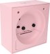 Prim Budzik Prim C01.4430.23 różowy pastelowy cichy mechanizm 10 cm . 1