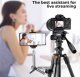Statyw K&F Statyw video Concept K234A0 z głowicą 3D i uchwytem na telefon 10