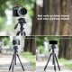 Statyw K&F Statyw video Concept K234A0 z głowicą 3D i uchwytem na telefon 9