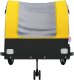 vidaXL vidaXL Przyczepka rowerowa, czarno-żółta, 45 kg, żelazo 6