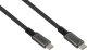 Kabel USB Good Connections USB-C - USB-C 0.5 m Grafitowy (2402-T005A) 1