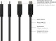Kabel USB Good Connections USB-C - USB-C 1 m Czarny (2831-CV010S) 1