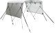 vidaXL vidaXL Bimini z siatkowymi ściankami, 3 pałąki, 183x(185-198)x137 cm 1