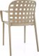 Signal Krzesło ogrodowe STRIP II beżowe 6