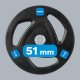 Rebel Obciążenie żeliwne gumowane 20kg, otwór olimpijski 51mm,  REBEL ACTIVE 8