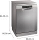 Zmywarka Bosch SMS6ZCI16E Series 6, dishwasher (stainless steel, 60 cm, Home Connect) 1