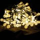 Bituxx Lampki solarne girlanda 60x LED krople wody 4