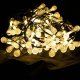 Bituxx Lampki solarne girlanda 60x LED krople wody 9