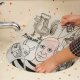 vidaXL Mata transparentna Picasso Funny Mat STRIGO 2