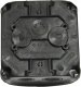 Hensel 10 x Puszka natynkowa Hensel DK 0100 BZ 84x84x55mm IP66 bez zacisków odgałęźna hermetyczna czarna + napój energetyczny gratis. 6