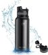 RockBros Bidon termiczny Rockbros 35210029001 rowerowy na napoje 530 ml - czarny 1