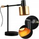 Lampka biurkowa GTV GTV Selvia II LB-SELVII-44-DEC lampa biurkowa lampka 1x25W E14 złota/czarna 1