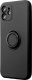 ForCell Futerał SILICONE RING do IPHONE 16 czarny 6
