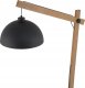 Lampa podłogowa TK Lighting Oslo 5582 lampa stojąca podłogowa 1x15W E27 czarna/drewniana 3