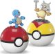 Figurka Mattel MBL POKEMON POKEBALL SQUIRTLE I CUBONE HXP15 WB3 8