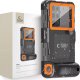 Tech-Protect IPX8 UNIVERSAL DIVING WATERPROOF CASE BLACK/ORANGE 1