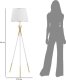 Atmosphera Lampa podłogowa na trójnogu TRIPLY, 154 cm 5