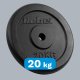 Rebel Obciążenie żeliwne 20kg, otwór 31mm, talerz klasyczny, REBEL ACTIVE 2
