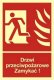 Mój dom Drzwi Przeciwpożarowe Zamykać! Kierunek Drogi Ewakuacyjnej W Lewo 10 X 14,8 Libres Polska Sp Bb011X100X148 5904937048027 1