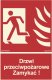 Mój dom Drzwi Przeciwpożarowe Zamykać! Kierunek Drogi Ewakuacyjnej W Lewo 10 X 14,8 Libres Polska Sp Bb011X100X148 5904937048027 1