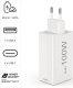 Ładowarka Hama Hama ładowarka sieciowa mini 100W GaN PD/QC 2x USB-C, 1x USB-A biała 13