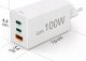 Ładowarka Hama Hama ładowarka sieciowa mini 100W GaN PD/QC 2x USB-C, 1x USB-A biała 1