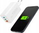 Ładowarka Hama Hama ładowarka sieciowa mini 100W GaN PD/QC 2x USB-C, 1x USB-A biała 6