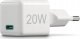 Ładowarka Hama HAMA ŁADOWARKA SIECIOWA PD/QC SUPERMINI 20W PD/QC, BIAŁA 1