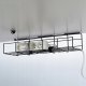 Vilde Organizer na kable pod blat biurka metalowy czarny 2