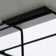 Vilde Organizer na kable pod blat biurka metalowy czarny 9