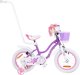 Royalbaby RoyalBaby Rower dziecięcy STAR GIRL 14" koszyk kółka boczne pchacz RB14G-1 2