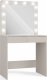 Topeshop Elegancka toaletka MARINA 2S SLIM 1