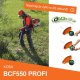Oleo-Mac OLEO MAC BCF 550 PROFI KOSA SPALINOWA PLECAKOWA DO TRAWY BCF550 PROFESJONALNA WYKASZARKA PODKASZARKA PODCINARKA TRYMER MOC 3,7 KM KLASA PREMIUM 61409050E2A EWIMAX-OFICJALNY DYSTRYBUTOR - AUTORYZOWANY DEALER OLEO-MAC 1
