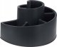 Vilde Kwietnik ogrodowy plastikowy czarny spiralny 53x43,5x32,5 cm 1