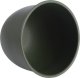 Home Styling Collection Osłonka na doniczkę wisząca metalowa zielona 30x30 cm 5