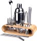 ProWorld Zestaw barmański shaker stojak GASTON 17 elementów 2
