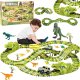 ProNice Tor Wyścigowy Dinozaur XXL Dino Park Tor Przeszkód Dinozaury Zestaw 240 el 1