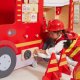 Viga Toys VIGA Duży Drewniany Wóz Strażacki Plac Zabaw Montessori 13
