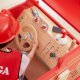 Viga Toys VIGA Duży Drewniany Wóz Strażacki Plac Zabaw Montessori 7