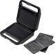 Opiekacz Adler Sandwich maker 2 in 1 | AD 3070b | 850 W | Number of plates 2 | Black 1