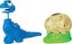 ProNice Ciastolina Plastelina Masa Plastyczna Zestaw Kreatywny Kochany Dinozaur 2
