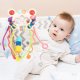 ProNice Zabawka Sensoryczna Gryzak Montessori Edukacyjna Grzechotka dla Dzieci 6w1 11