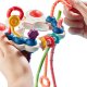 ProNice Zabawka Sensoryczna Gryzak Montessori Edukacyjna Grzechotka dla Dzieci 6w1 5