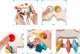 ProNice Zabawka Sensoryczna Gryzak Montessori Edukacyjna Grzechotka dla Dzieci 6w1 9